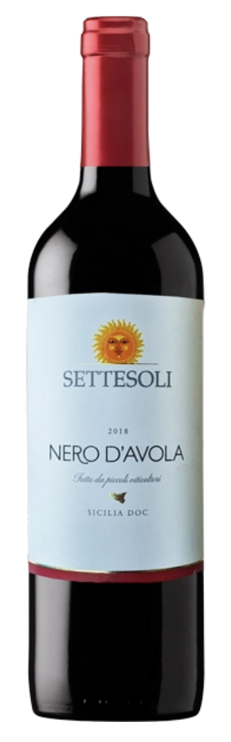 Вино Settesoli «Nero D'Avola»сух/чер.0,75л 12%